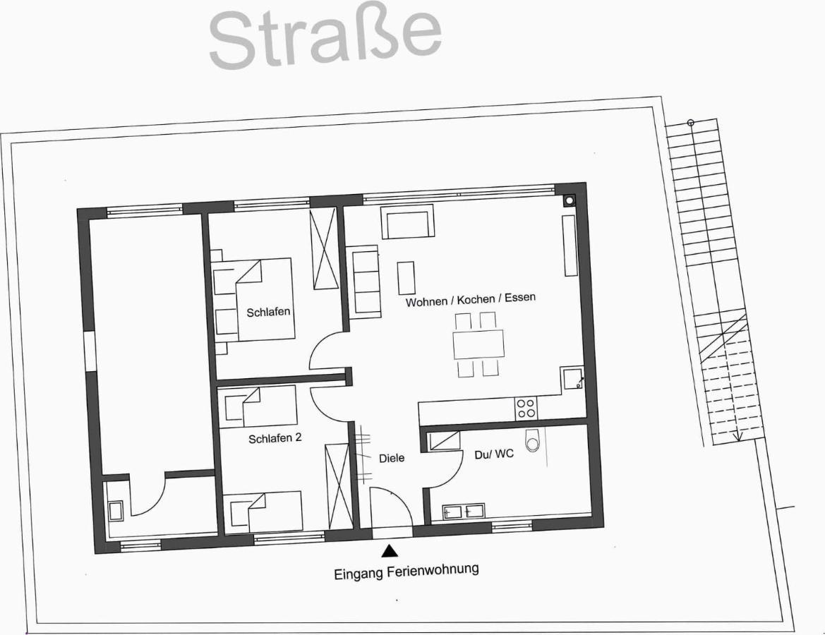 Ferienwohnung Penthouse Tauberblick Tauberbischofsheim Exterior foto