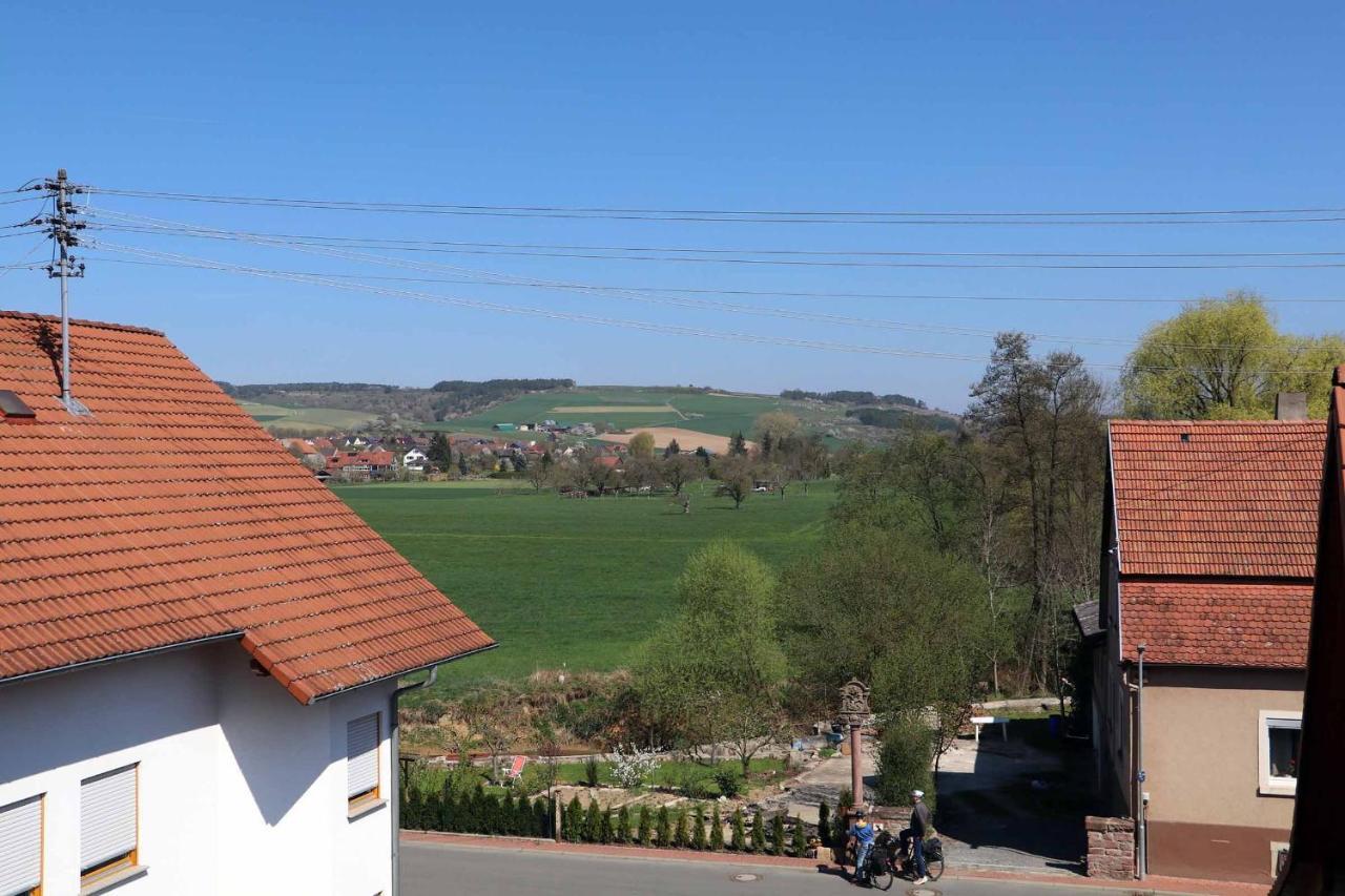 Ferienwohnung Penthouse Tauberblick Tauberbischofsheim Exterior foto