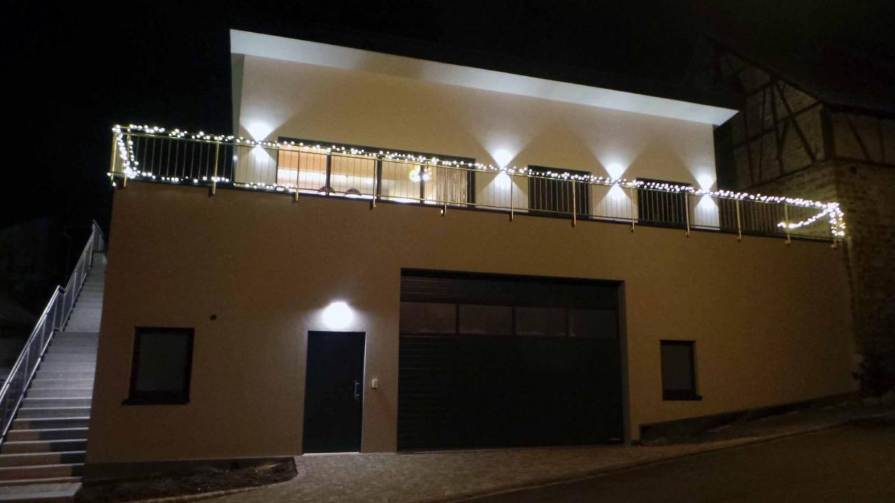 Ferienwohnung Penthouse Tauberblick Tauberbischofsheim Exterior foto